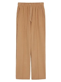 Drap Effect Jersey Trousers
