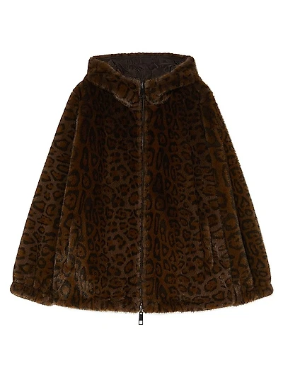 Reversible Jacket with a Soft Texture