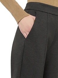 Flared Jersey Trousers