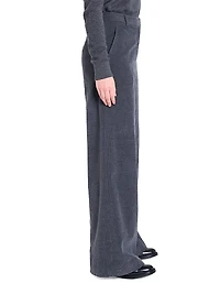 Dylan Cotton-Cashmere Straight-Leg Pants