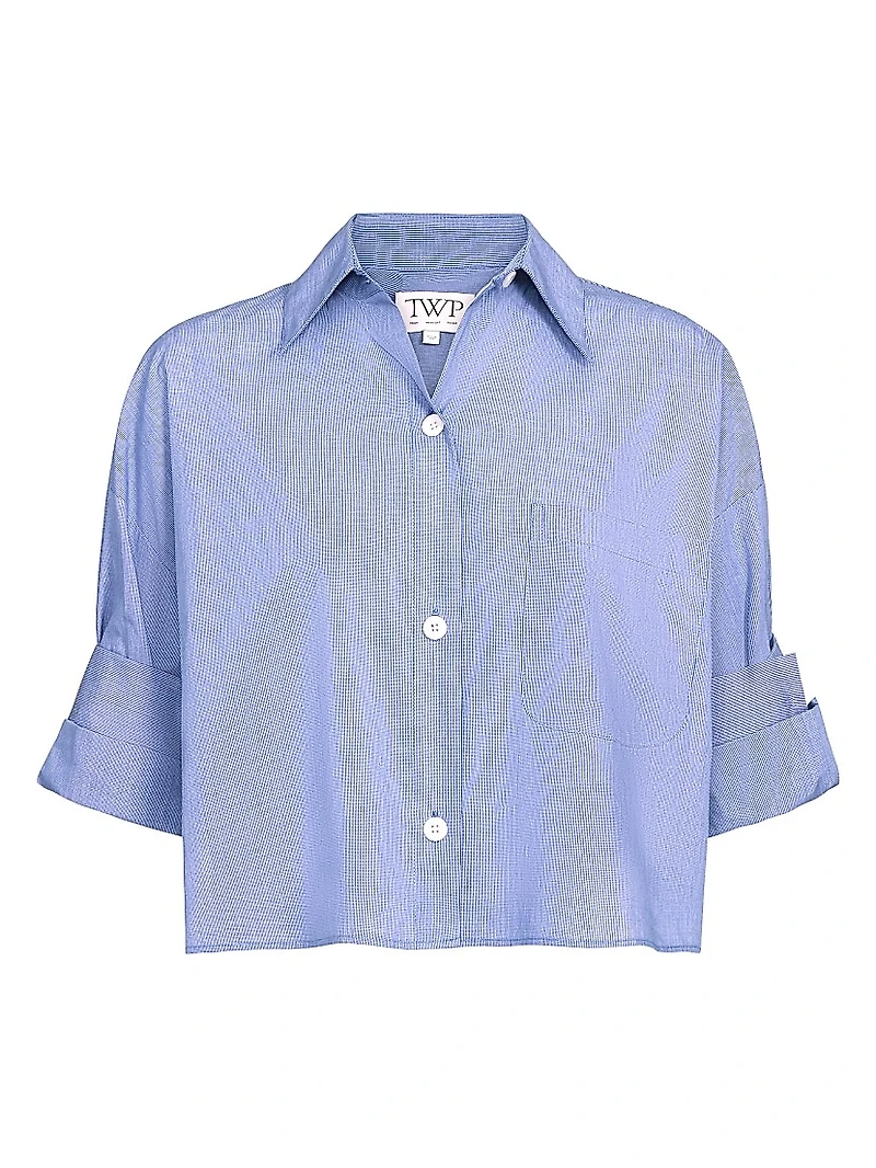 Next Ex Cotton Crop Shirt