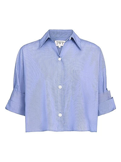 Next Ex Cotton Crop Shirt