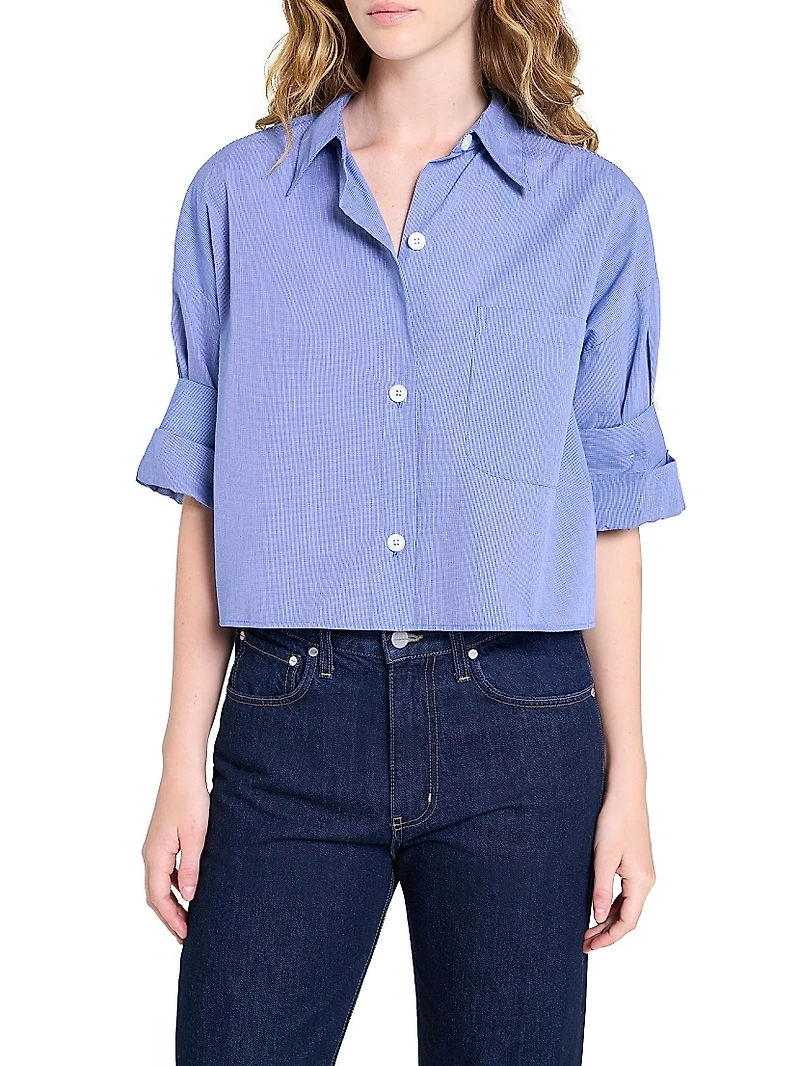 Next Ex Cotton Crop Shirt