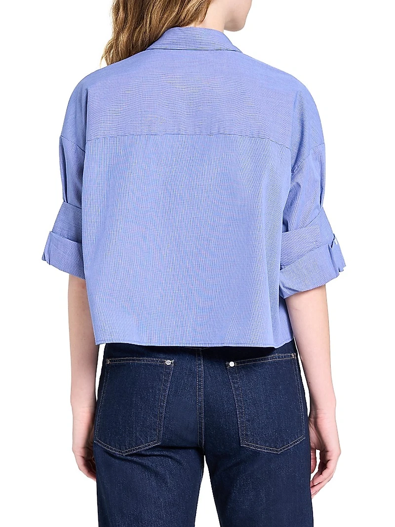 Next Ex Cotton Crop Shirt