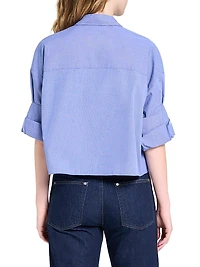 Next Ex Cotton Crop Shirt