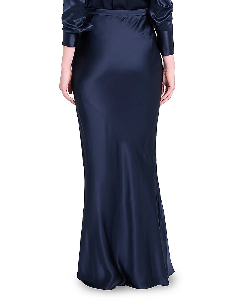 My Endless Love Satin Maxi Skirt