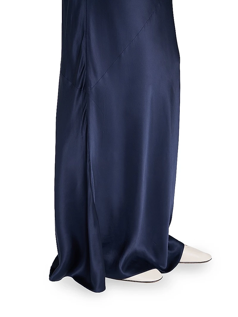 My Endless Love Satin Maxi Skirt