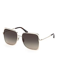 Chloe 57MM Square Sunglasses