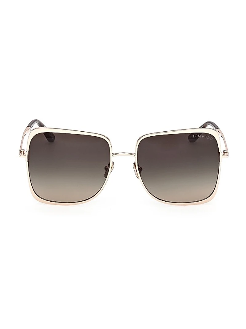 Chloe 57MM Square Sunglasses