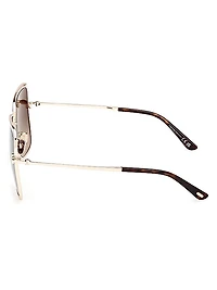 Chloe 57MM Square Sunglasses