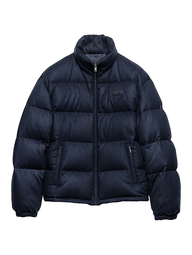 Medium-Weight Cashmere Down Jacket