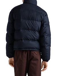 Medium-Weight Cashmere Down Jacket