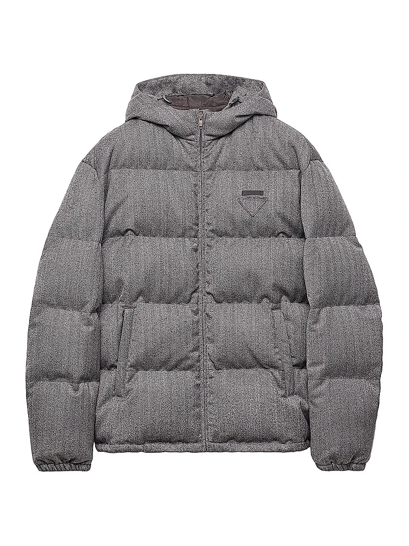 Medium-Weight Wool Down Jacket