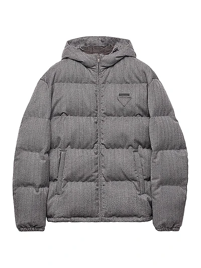 Medium-Weight Wool Down Jacket