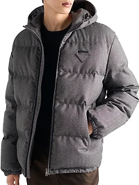 Medium-Weight Wool Down Jacket