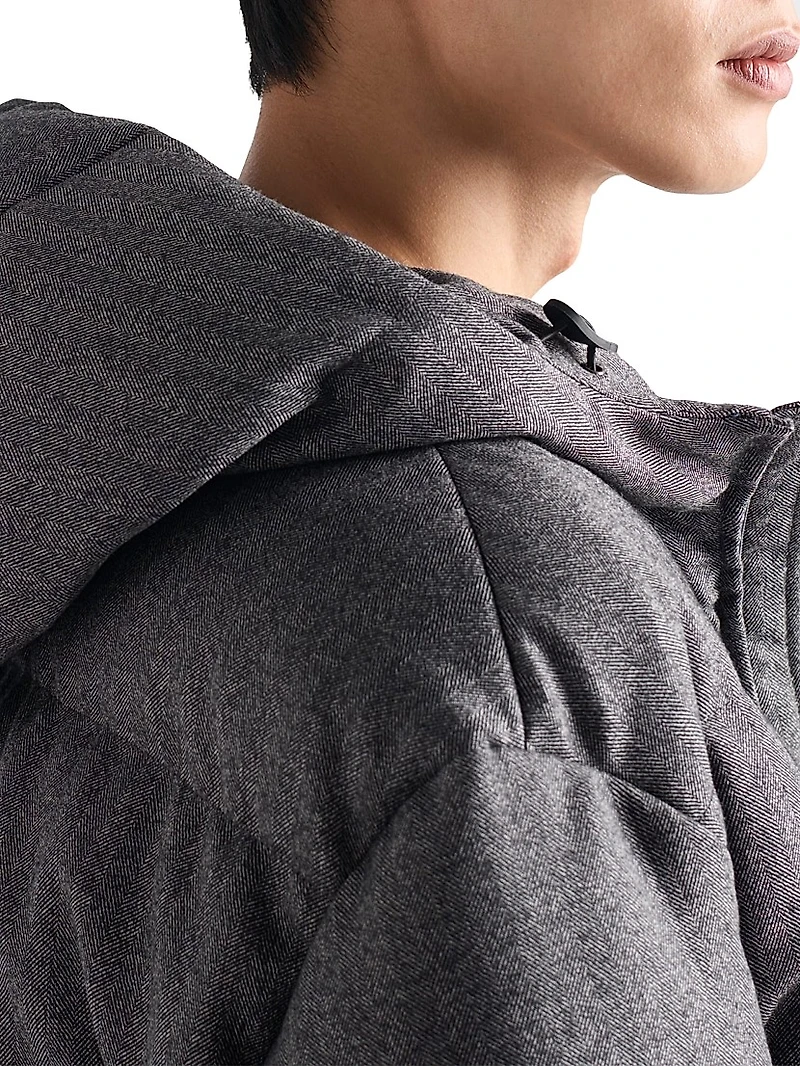 Medium-Weight Wool Down Jacket