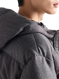 Medium-Weight Wool Down Jacket