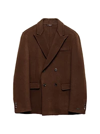 Double-Breasted Cashmere Jacket