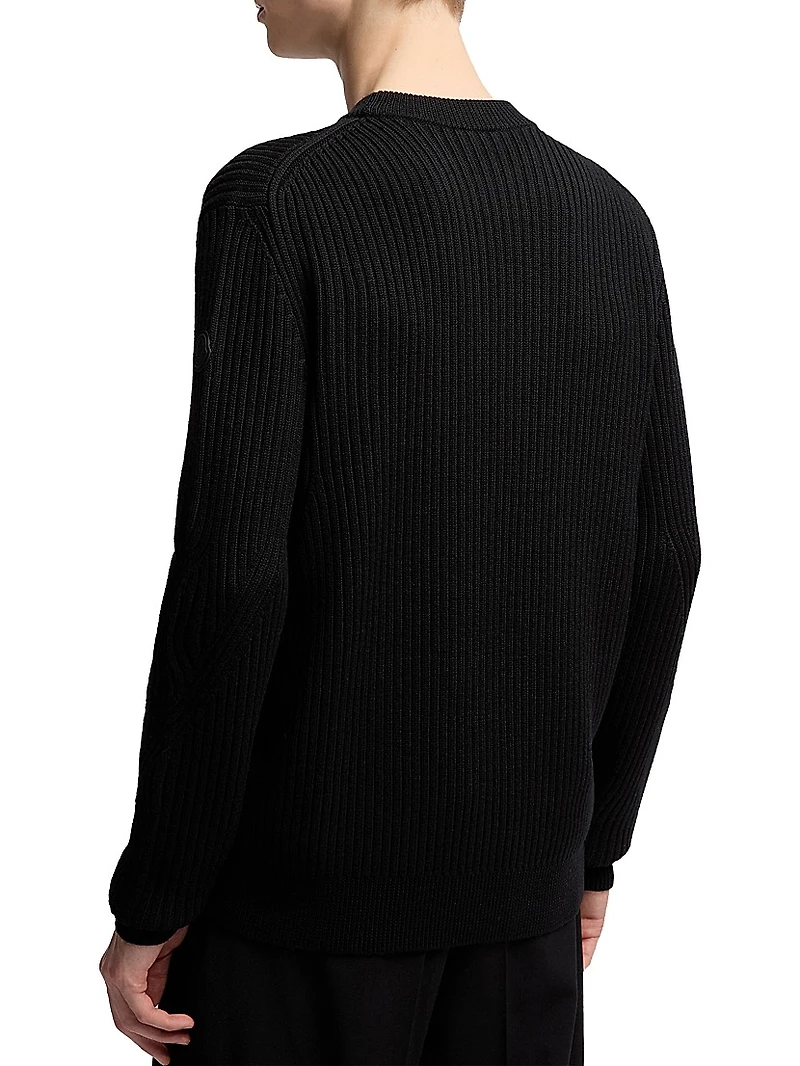 Crew-Neck Sweater Wool