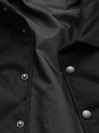 Padded Cashmere Shirt