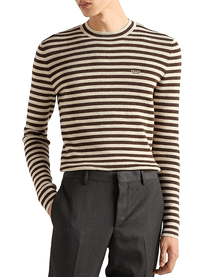 Superfine Wool Crewneck Sweater