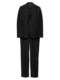 Single-Breasted Wool and Cashmere Suit