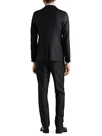 Single-Breasted Wool and Cashmere Suit