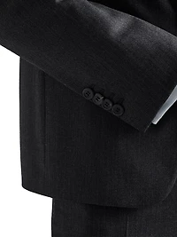 Single-Breasted Wool and Cashmere Suit
