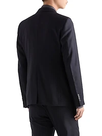 Single-Breasted Cashmere and Wool Suit