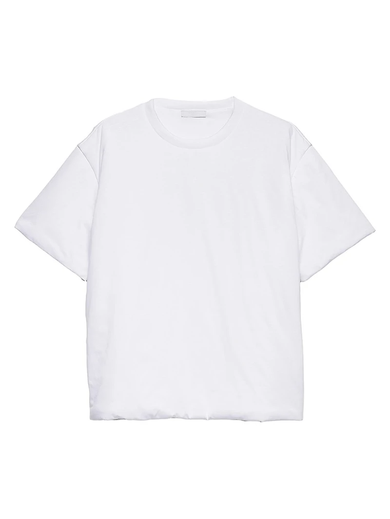 Padded Cotton T-Shirt