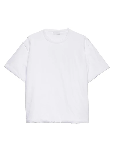 Padded Cotton T-Shirt