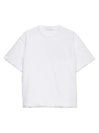 Padded Cotton T-Shirt