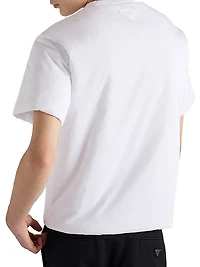 Padded Cotton T-Shirt