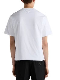 Padded Cotton T-Shirt