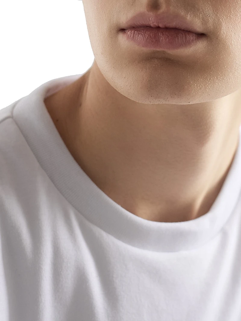 Padded Cotton T-Shirt
