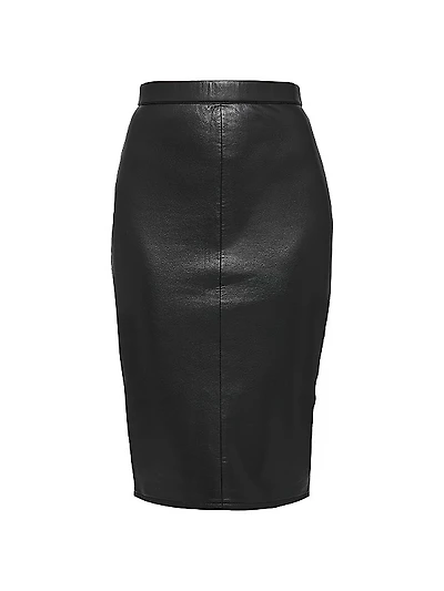 Port Elizabeth Recycled Leather Skirt