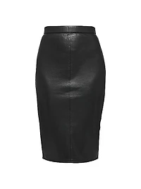 Port Elizabeth Recycled Leather Skirt