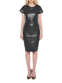 Port Elizabeth Recycled Leather Skirt