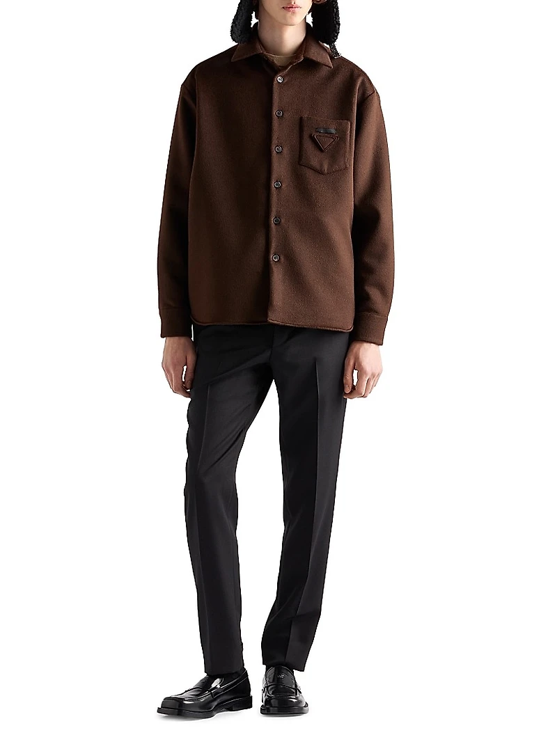 Wool and Cashmere Shirt