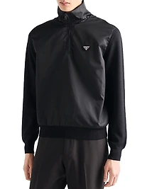 Superfine Wool Half-Zipper Sweater