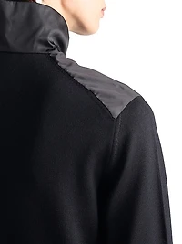 Superfine Wool Half-Zipper Sweater