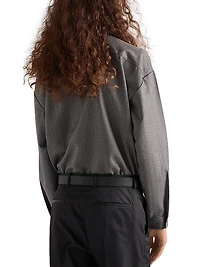 Wool Zipper Shirt
