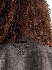 Wool Zipper Shirt