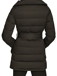 Belted Puffer Coat