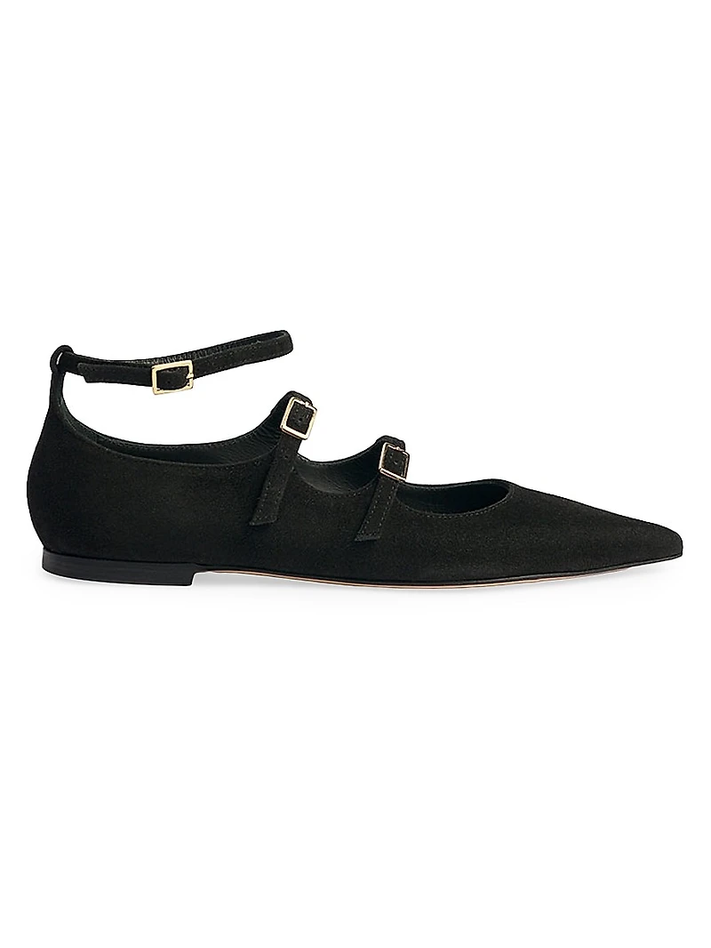 Francine Suede Flats