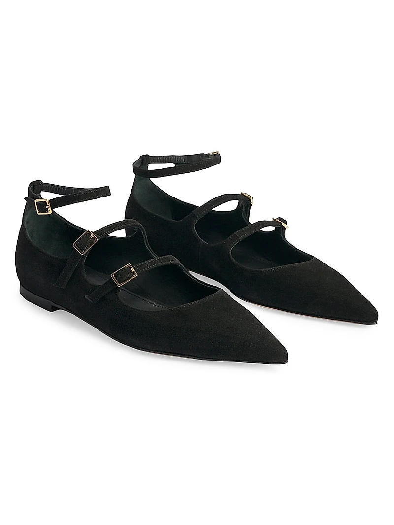 Francine Suede Flats