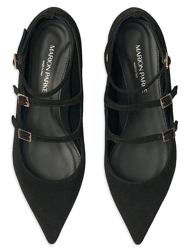 Francine Suede Flats
