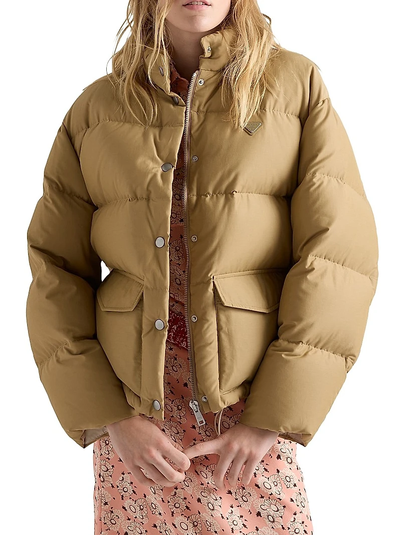 Medium Weight Technical Fabric Down Jacket