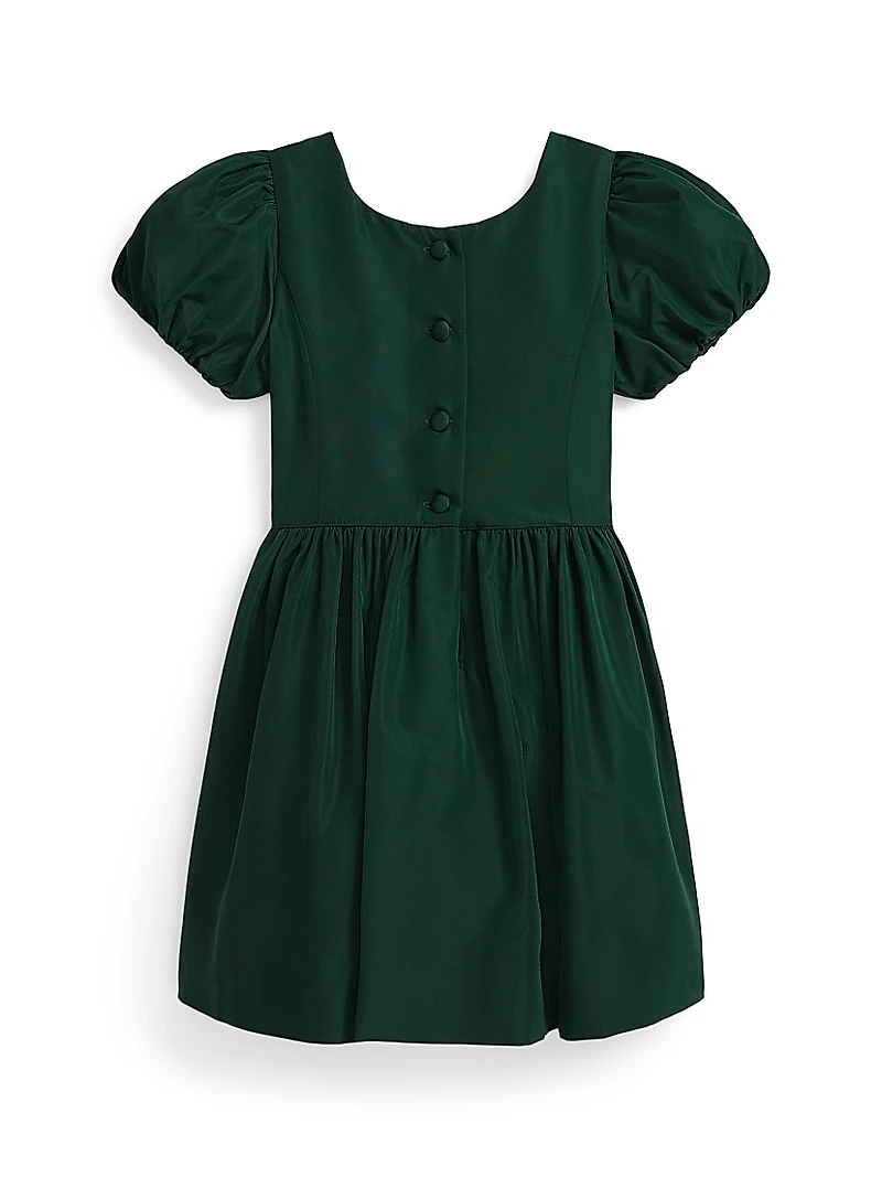Little Girl's & Poly Taffeta Ballet A-Line Dress