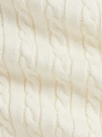 Baby Girl's Cable-Knit Cotton Cardigan